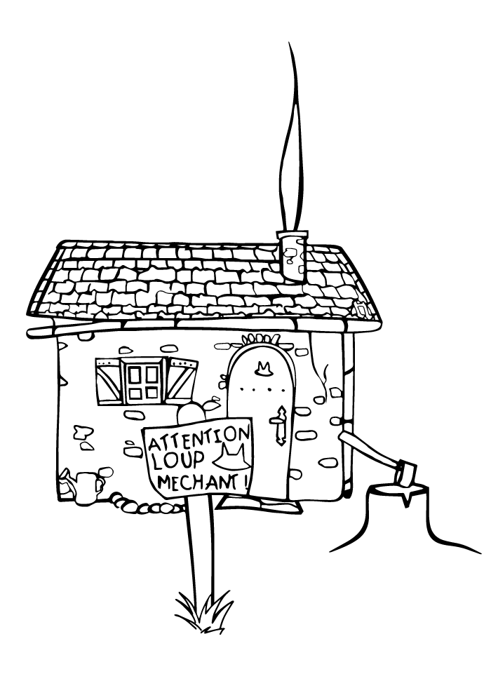 Coloriage Promenons Nous Dans Les Bois